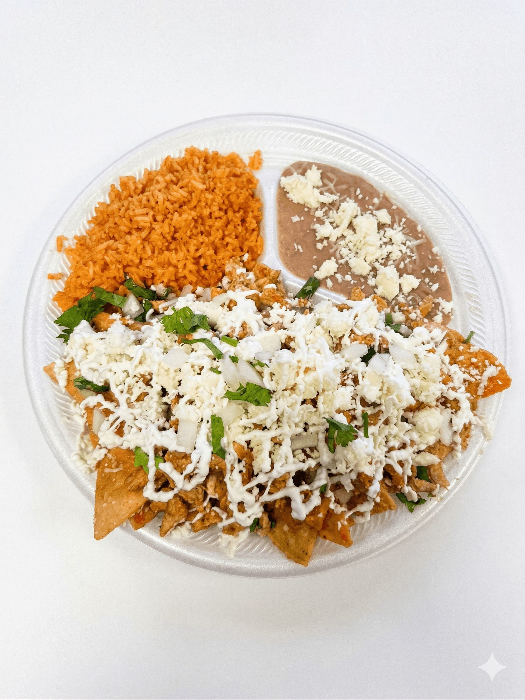 #27 Chilaquiles from Taqueria La Canasta