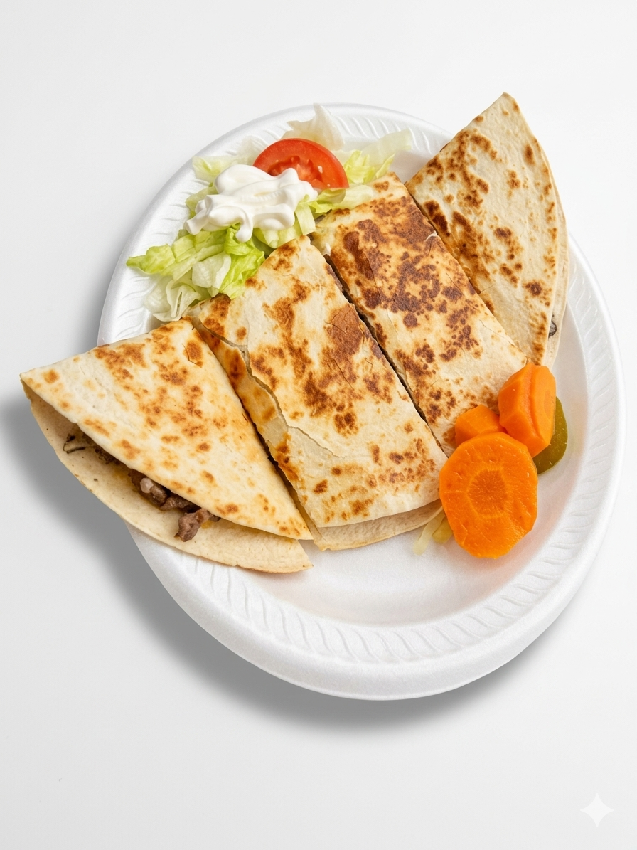 #4 Quesadilla from Taqueria La Canasta
